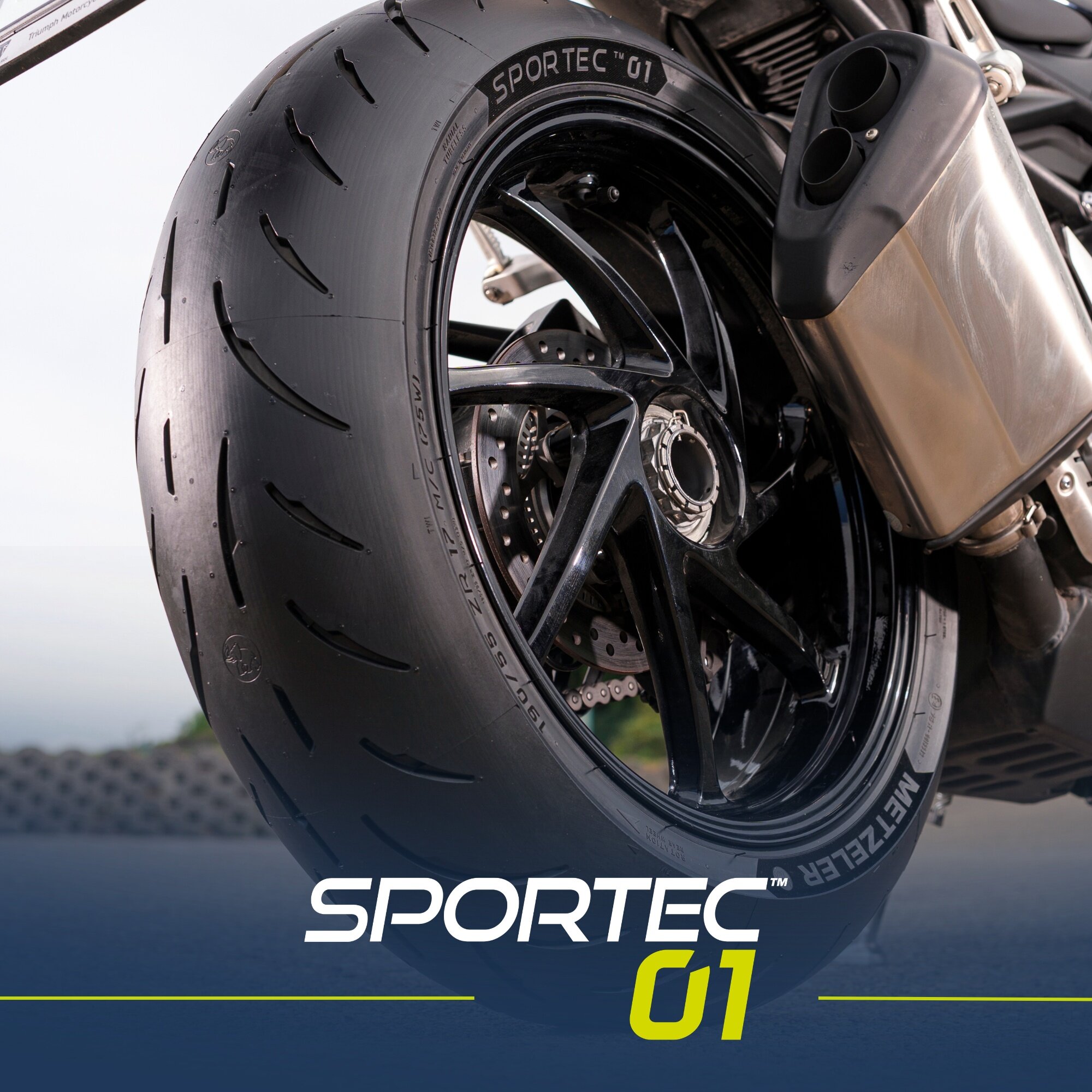 SPORTEC™01 製品解説①|メッツラーの公道用タイヤでもっともスポーティなモデル