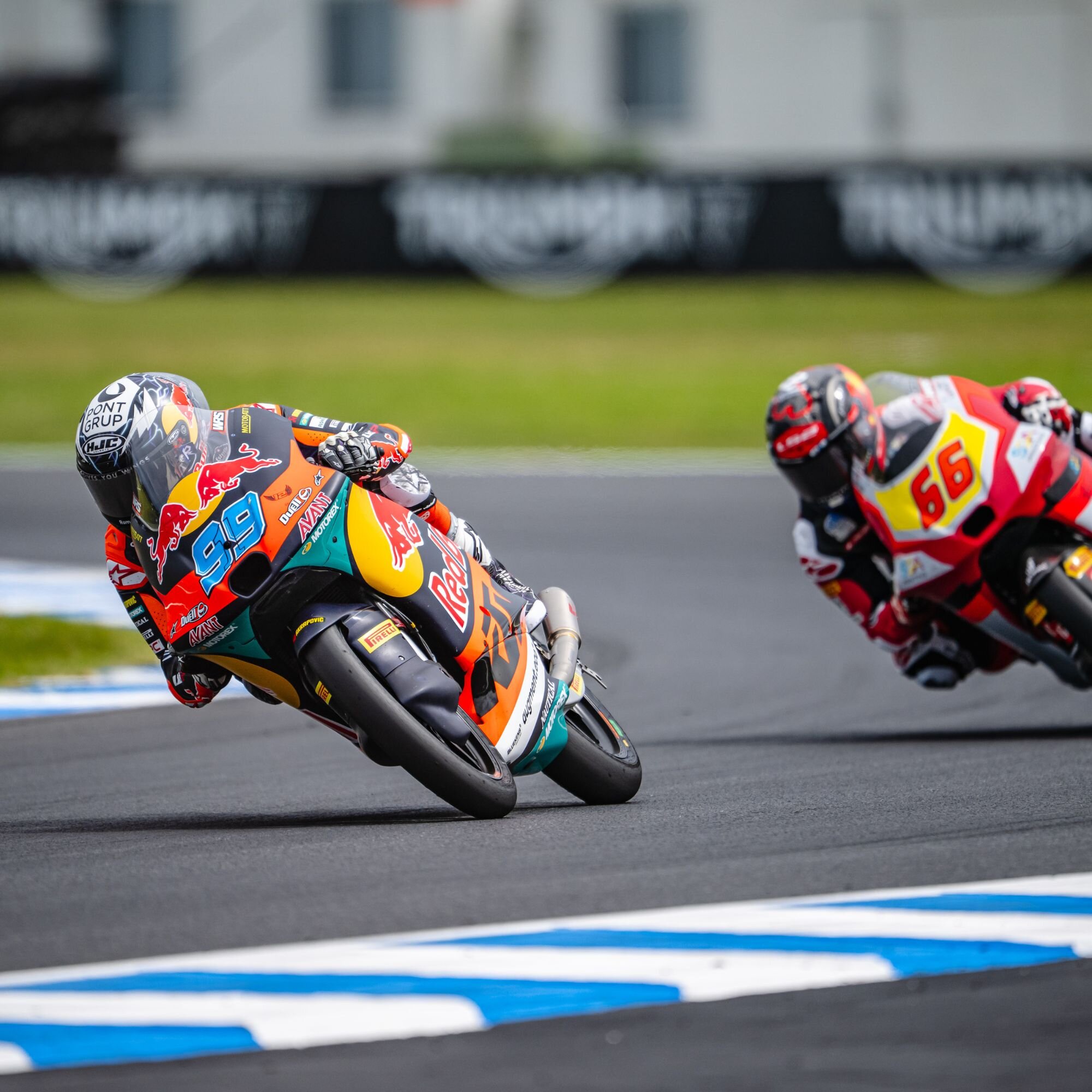 MotoGP第19戦オーストラリアGP Moto2、Moto3／古里太陽が4番手スタートから8位完走