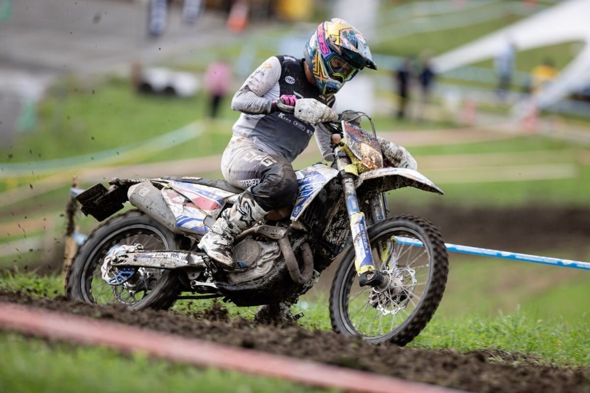 日高2デイズエンデューロに参戦した馬場亮太選手