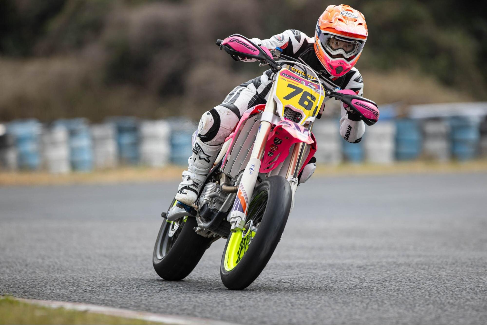 久保まな選手の走り