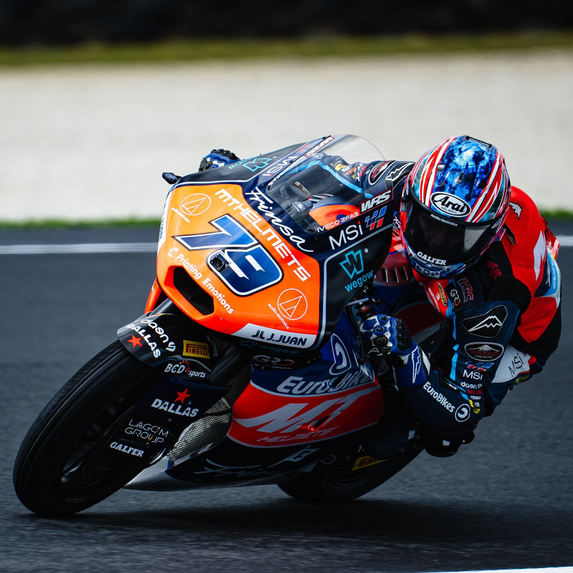 MotoGP第17戦オーストラリアGP Moto2、Moto3レースレポート／小椋藍、「上出来」の4位を持ち帰る