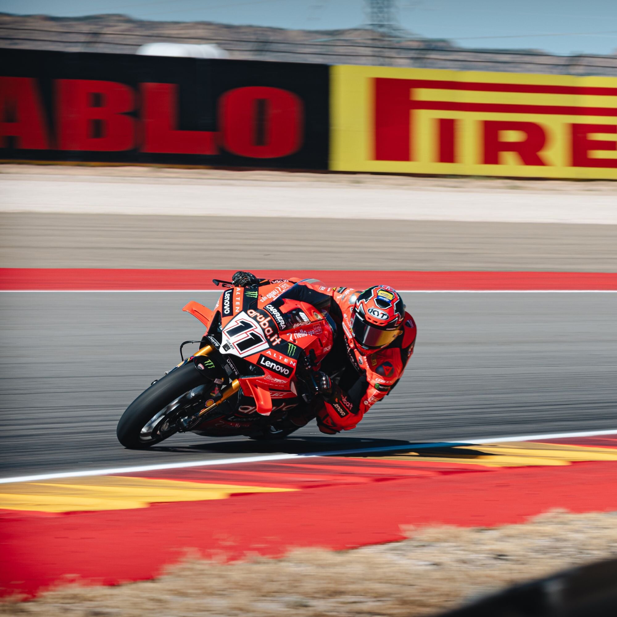 WSBK第10戦アラゴンレースレポート／ランク2番手のブレガが逆襲の2勝を飾る