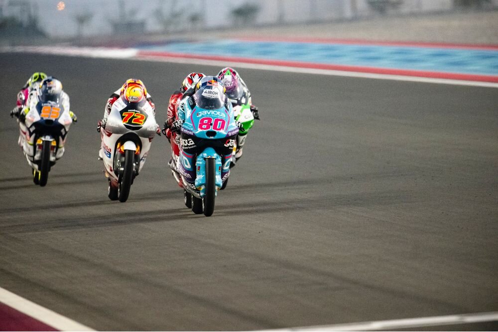 Moto3古里太陽選手の走行画像