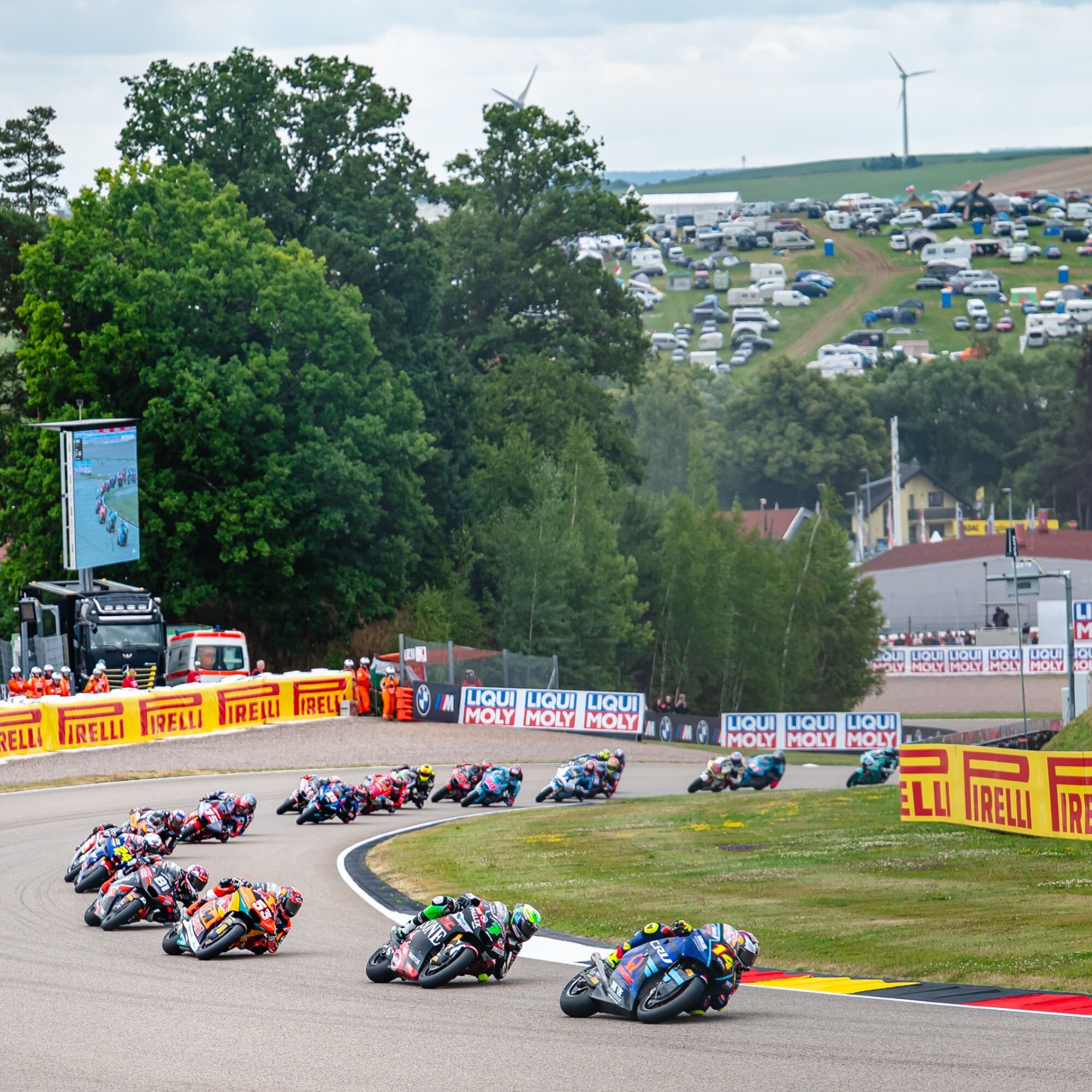 MotoGP第11戦ドイツGP Moto2、Moto3レースレポート/佐々木歩夢が自己ベスト9位